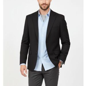 Pincus Brothers Men's Black 100% Camel Hair Classic Suit Jacket Size 44R